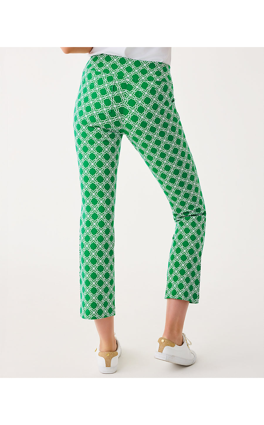 Corso Kick Flare Pant - Bamboo Green - Boo Green Open Butterfly
