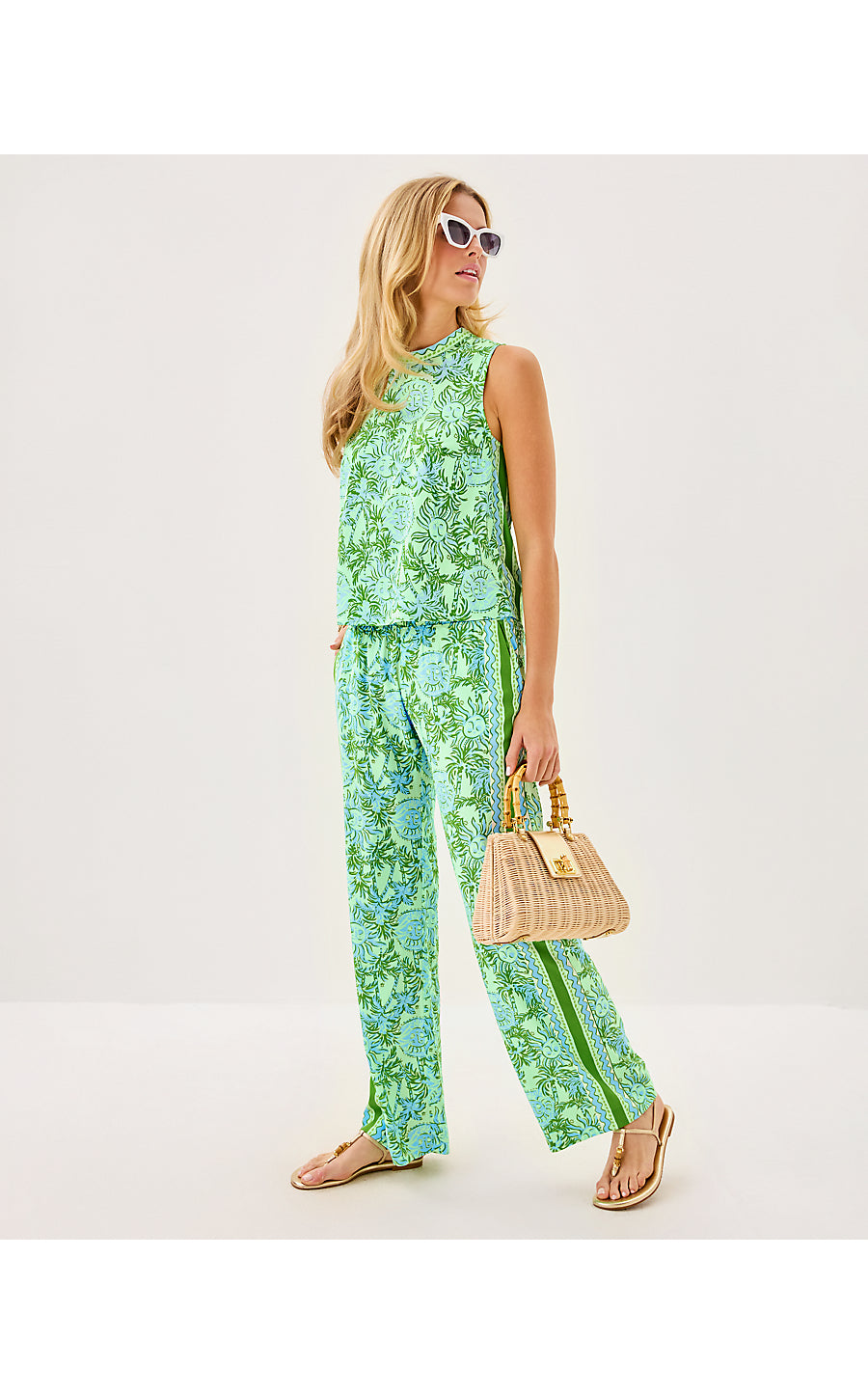 Bal Harbour Palazzo Pant - Catchin Rays