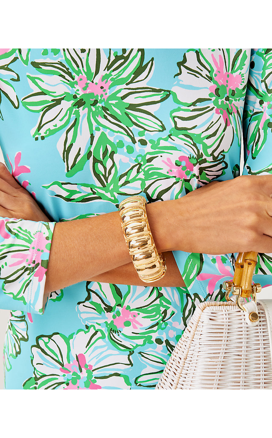 Bright Delight Bracelet - Gold Metallic