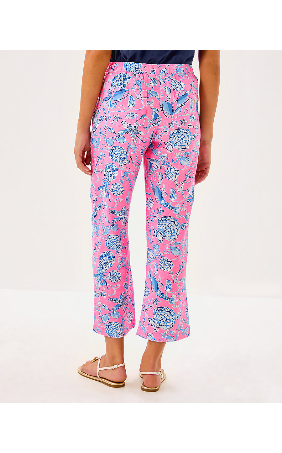 Brawley Crop Pant - Barefoot Beachcombers