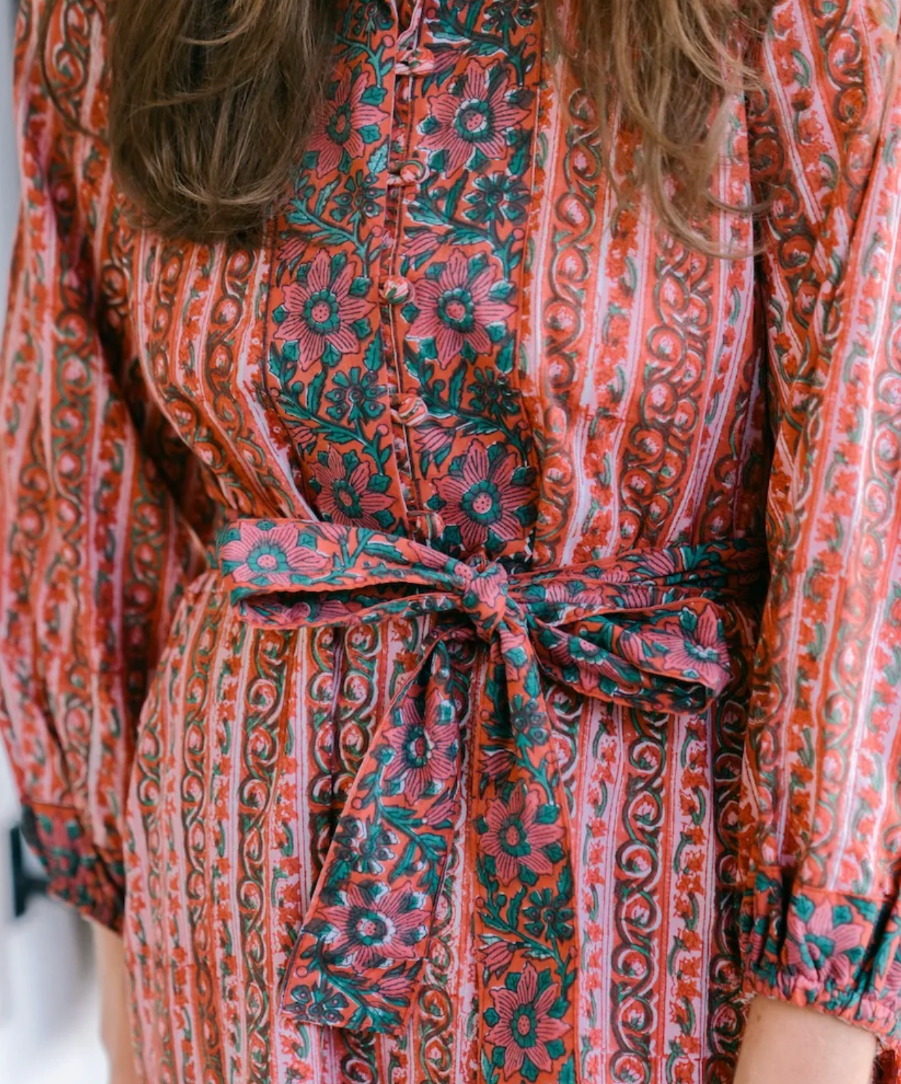 Folly Maxi LS Dress | Cranberry