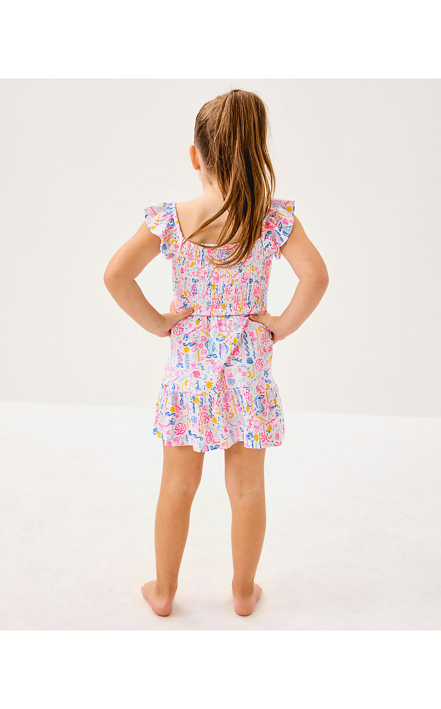 Mini Jilly Dress - Summer Serenade