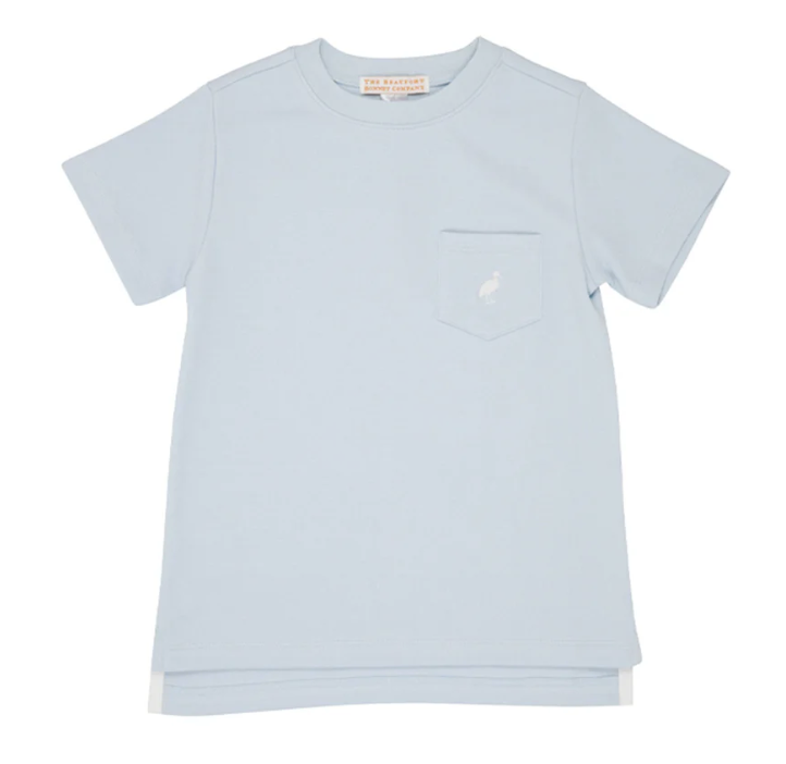 Carter Crewneck - Buckhead Blue/Worth Avenue White