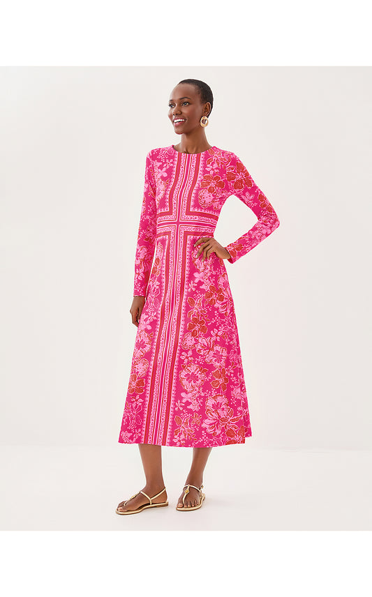 Zelena Dress - Sun Shell Pink - Big Party