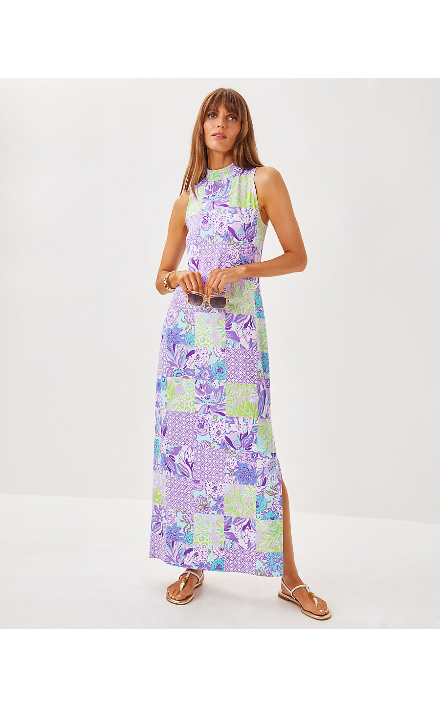 Wellington Maxi Dress- Juicy Story Patch
