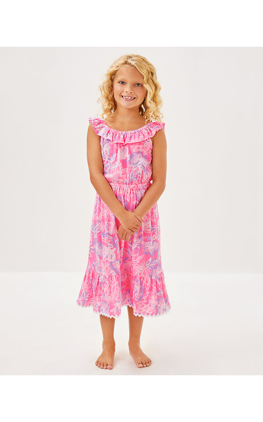 Zetta Midi Dress - Zen Garden