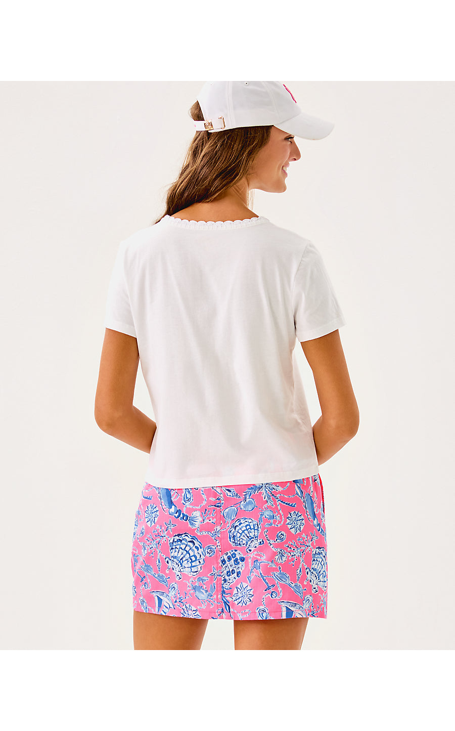 Clairmont Crochet Top - Resort White