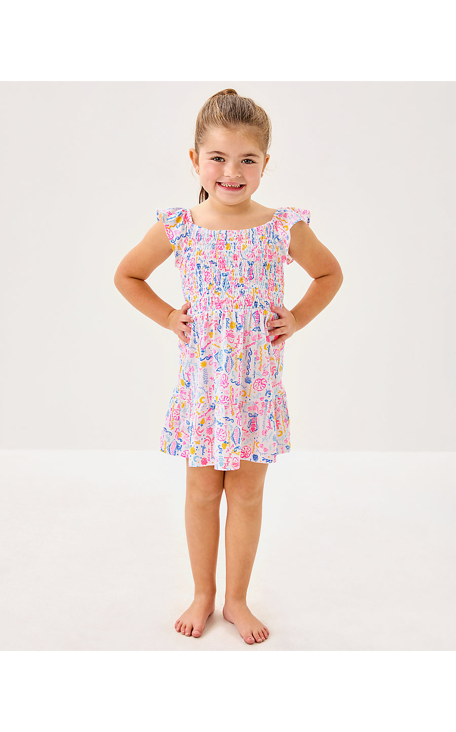 Mini Jilly Dress - Summer Serenade