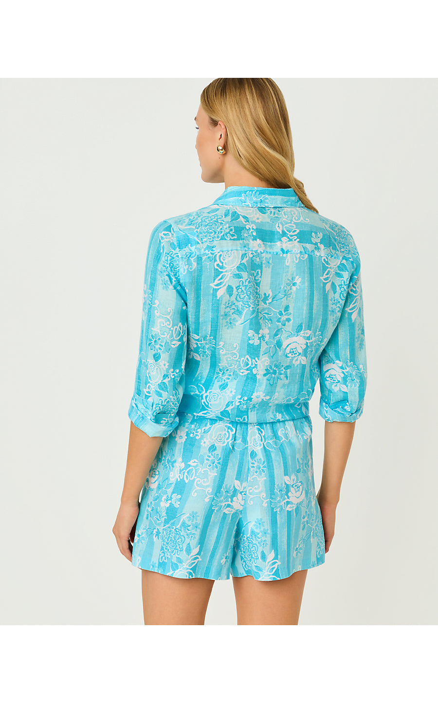 Sea View Button Down - Roseys Petals