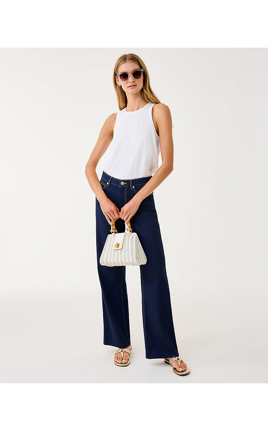 Westley Tank - Resort White