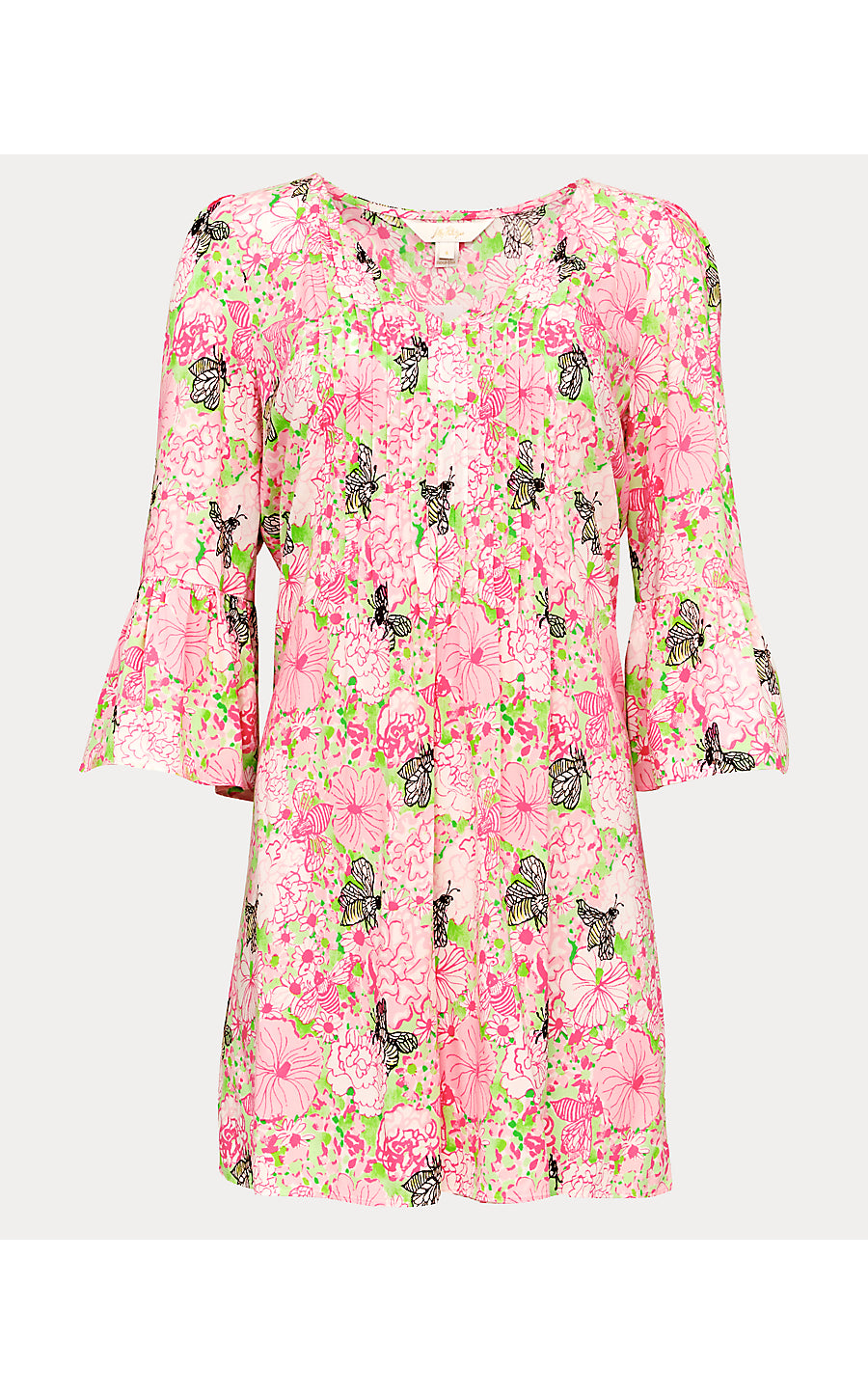 Danika Tunic Dress - Pistachio Macaron - Bees Knees