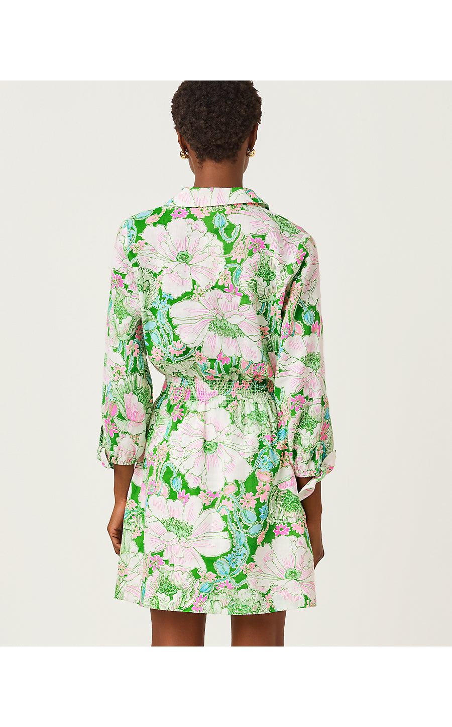 Abralynn Shirtdress - Putting Green - Poppyland