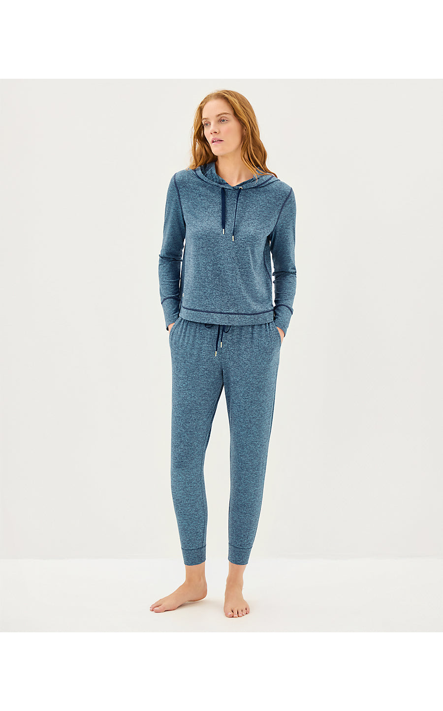 Asena Hoodie -  Low Tide Navy x Tangier