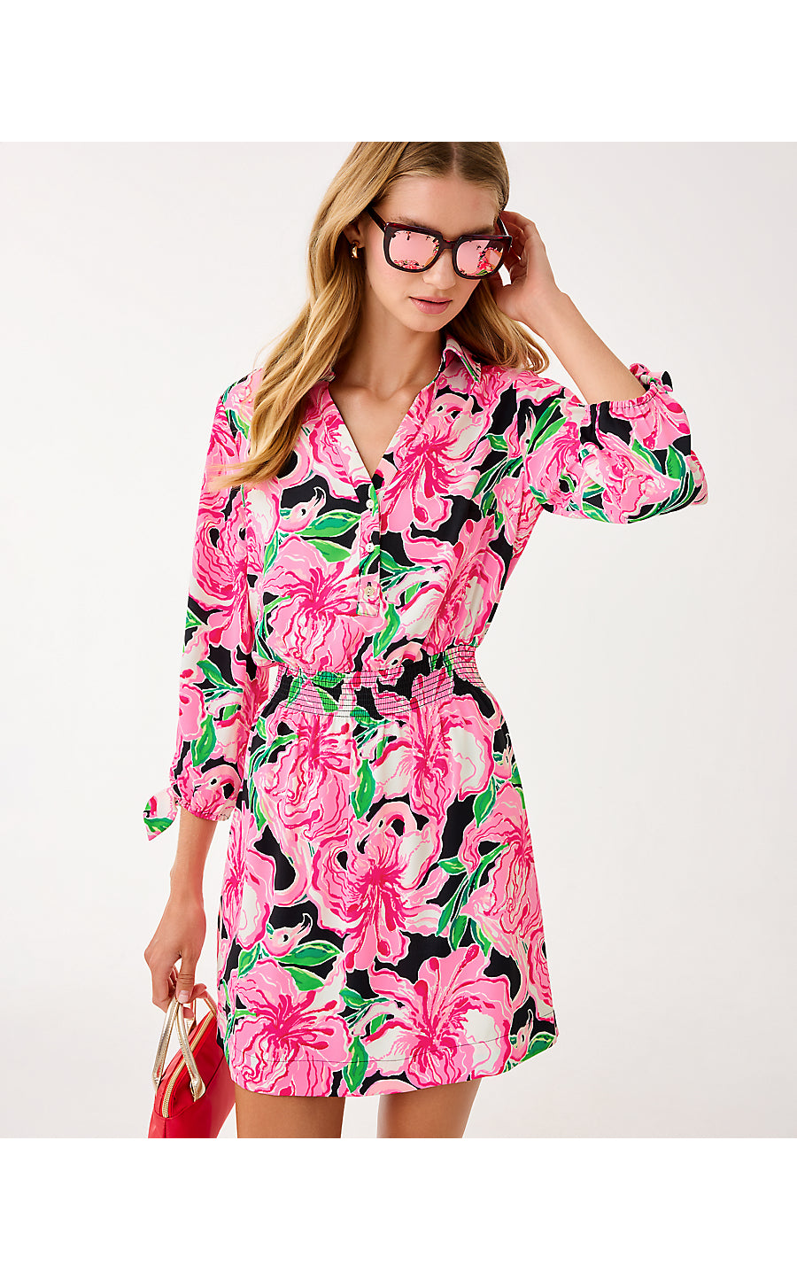 Abralynn Shirtdress - Onyx - Party all the Time