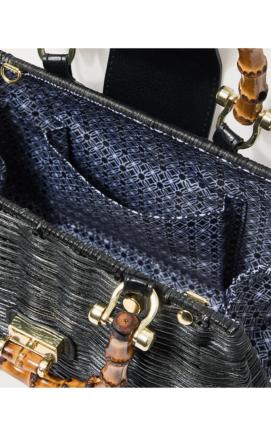 Leena Top Handle Bag - Noir