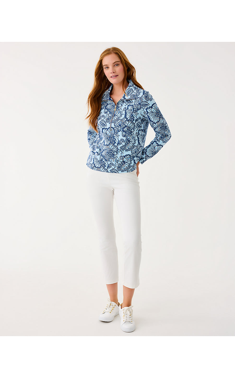 Eleni Pullover - Proud as a Peacock