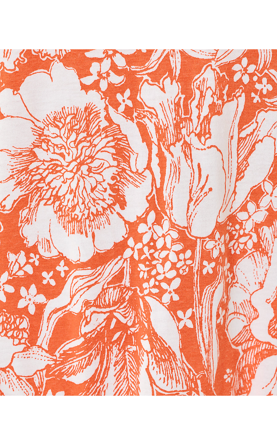 Dixi Dress - Sunset Orange - Budding Romance