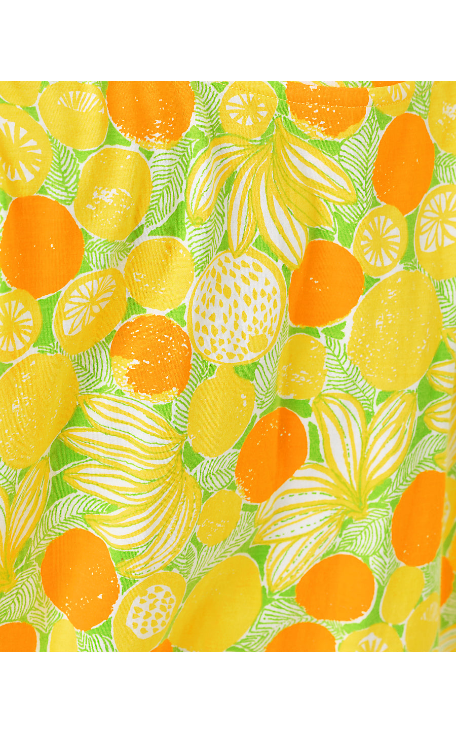 Melli Dress - Island Palm - Zesty