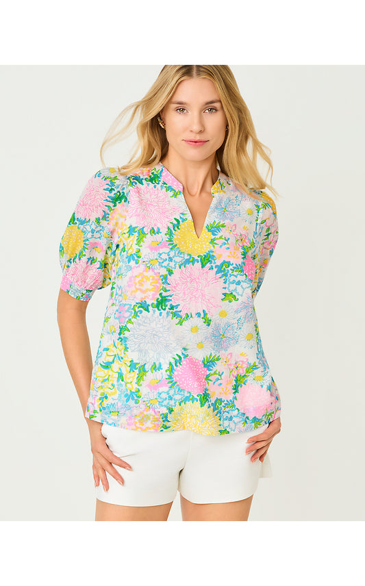 Brinelle Top - Lilly Garden