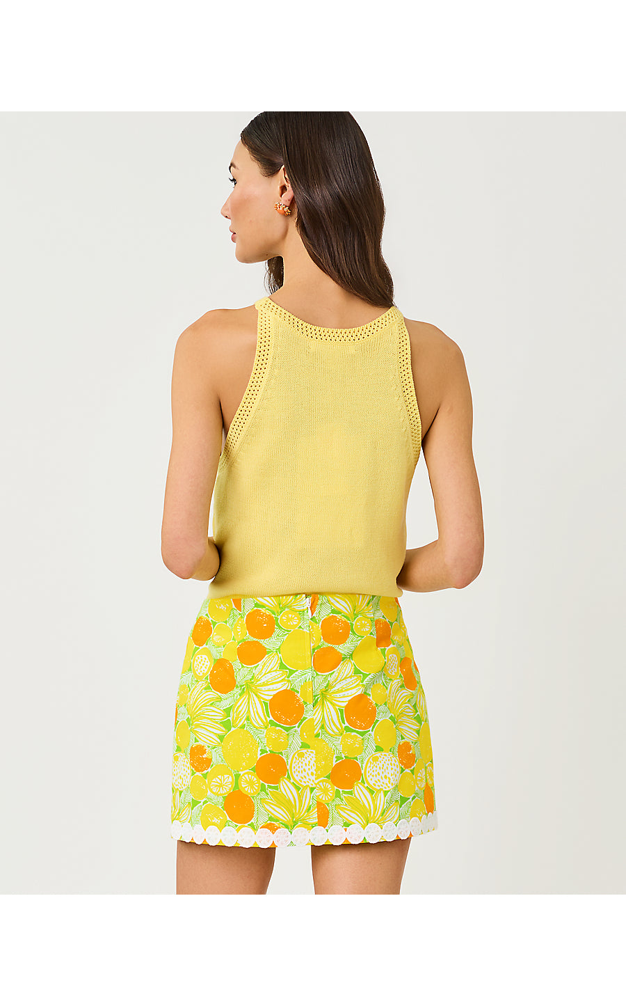 Emra Sweater Tank - Finch Yellow - Zesty