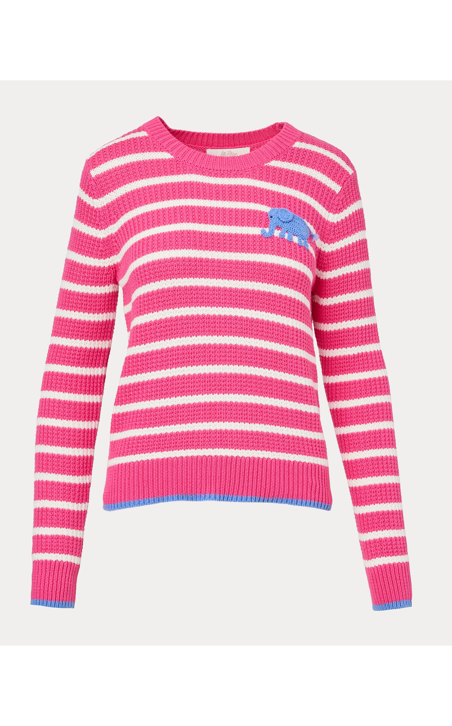 Jovienne Sweater - Pink Aster - Shine Bright Stripe