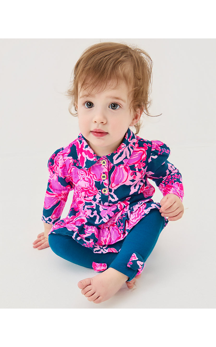 Mags Infant Tunic & Leggings Set - Once and Floral