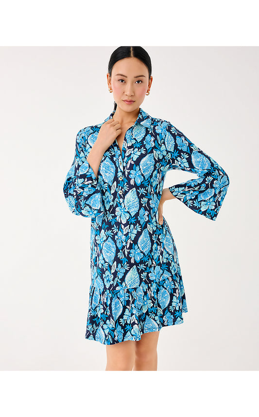 Delany Dress - Seashell Splendor