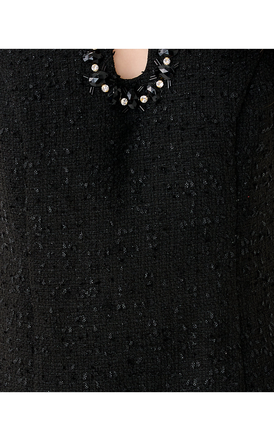 Emmylou Boucle Dress - Noir Chic Chick Boucle