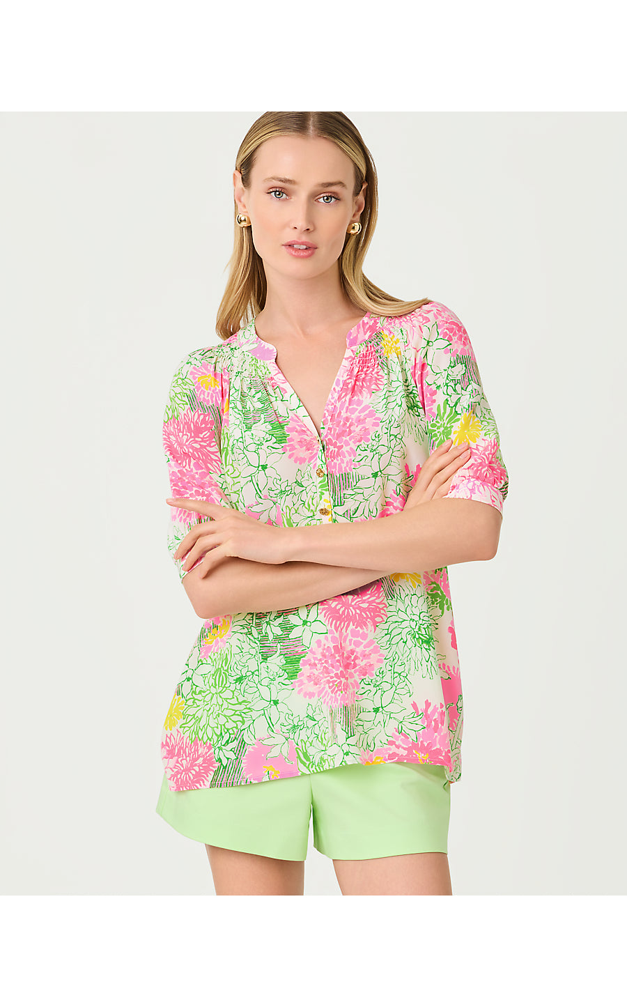 Elsa Short Sleeve Top - Mum Patch