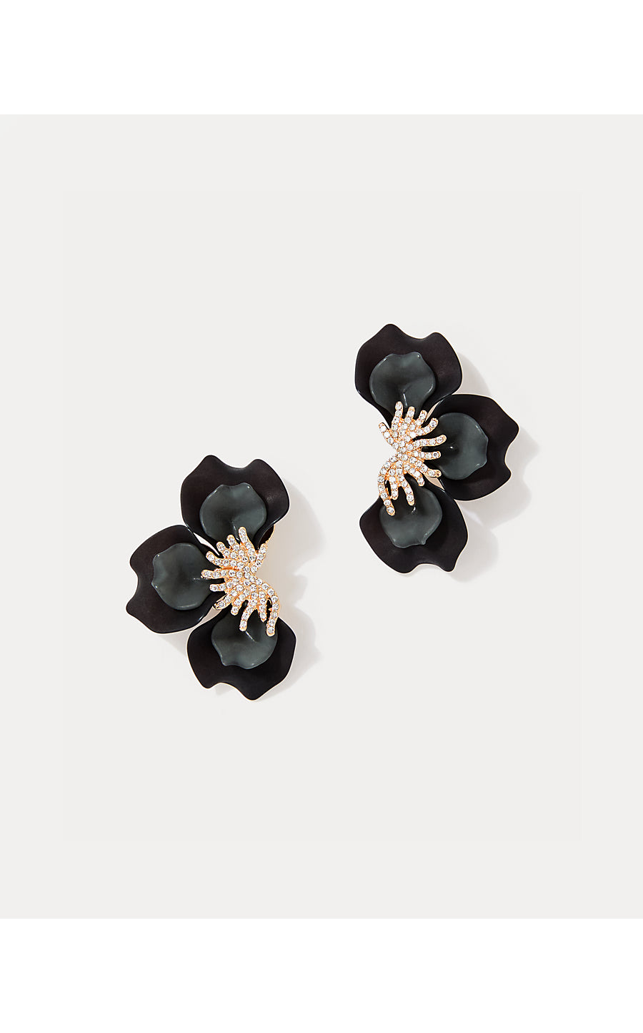 Dahlialicious Earrings - Noir