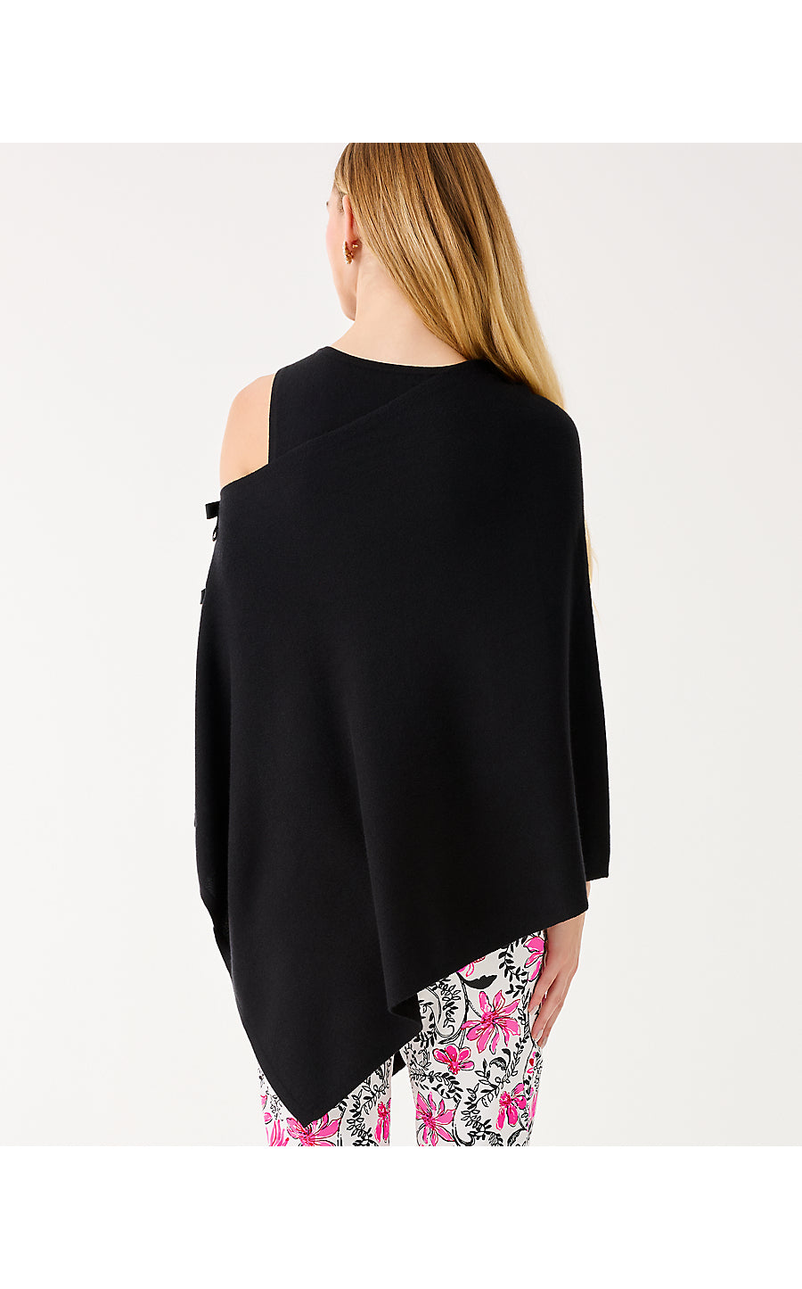 Harp Wrap with Bows - Black