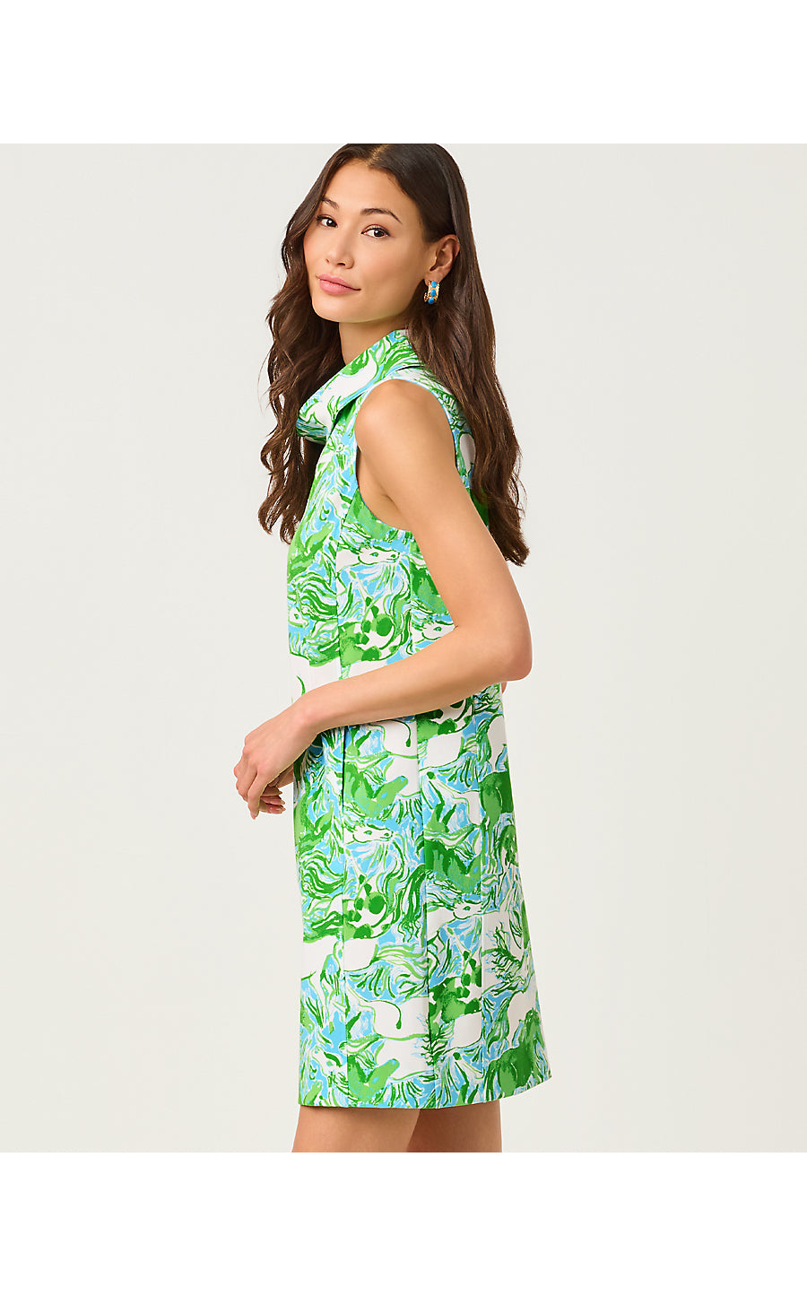 Payson Dress - Capri Blue - Galloping Gals