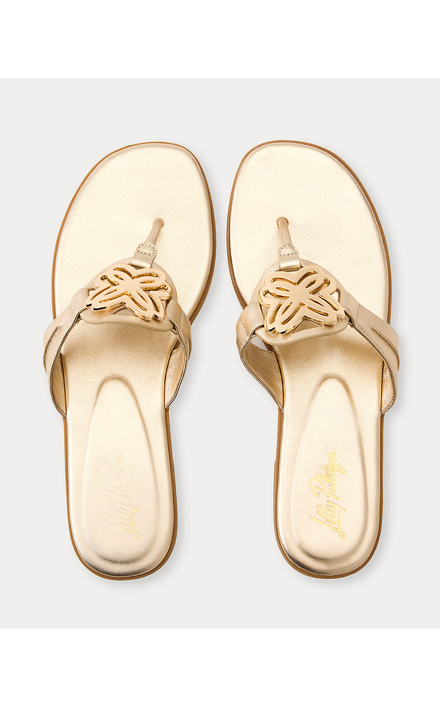 The Lilly Sandal - Gold Metallic