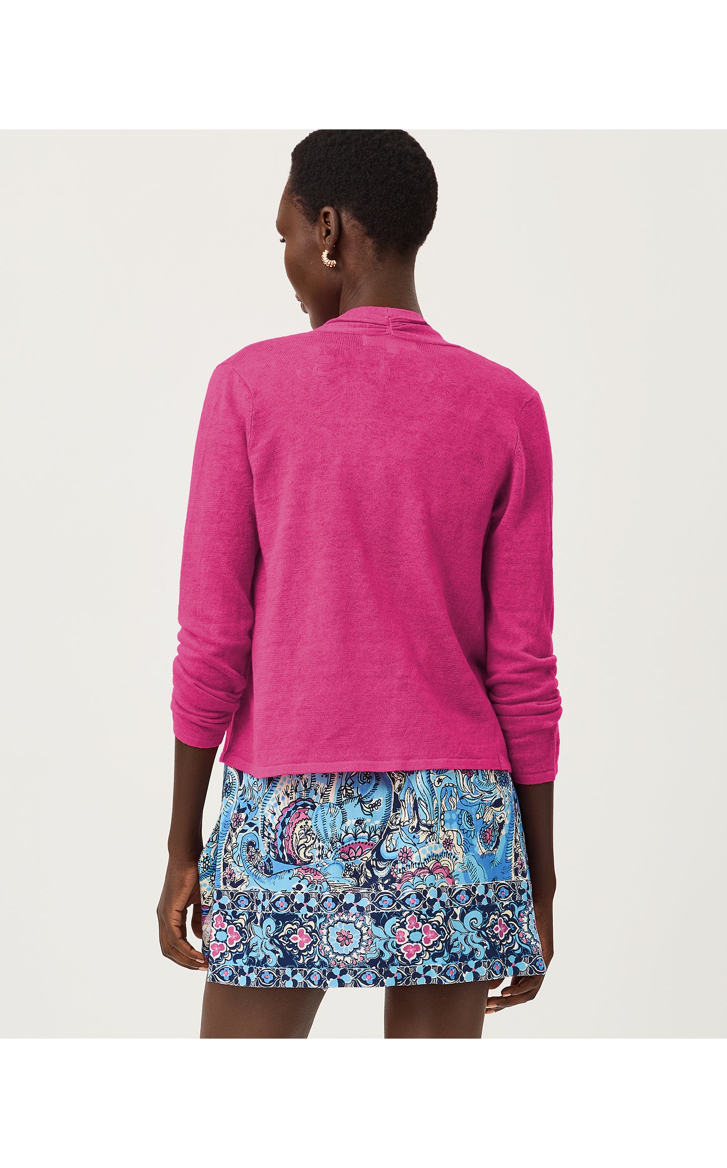 Faretta Cardigan - Pink Aster