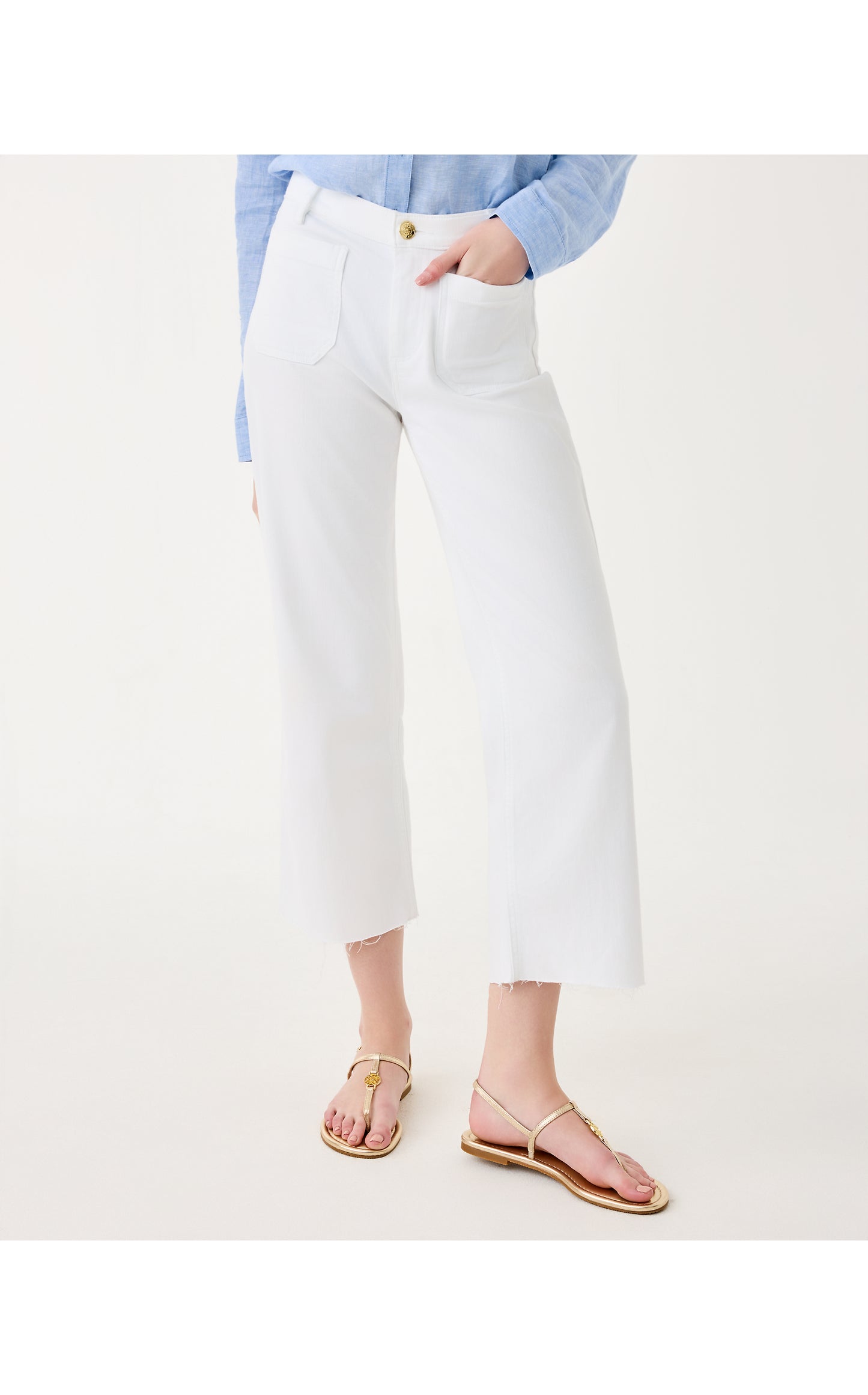 Harleen Pant  - Resort White