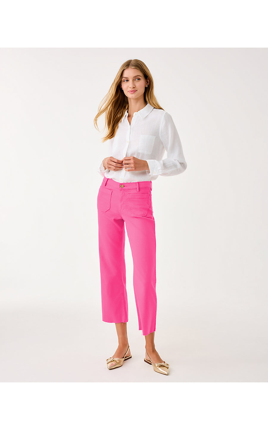 Harleen Pant - Sun Shell Pink