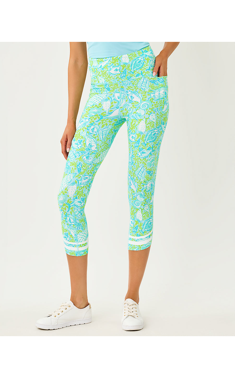 Weekender High Rise Crop - Throw Me a Line