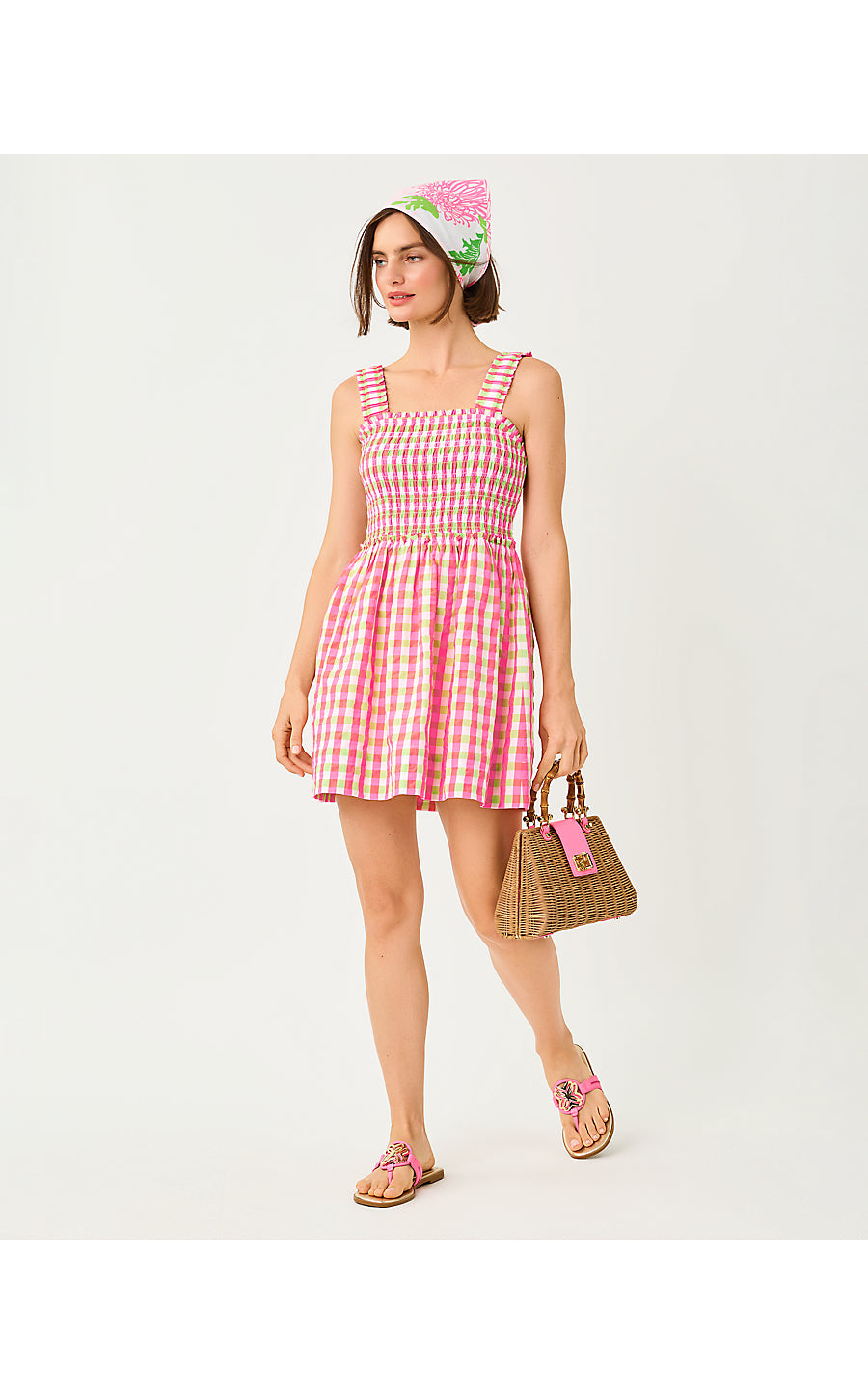 Hadly Romper - Pink Summer Lovin Gingham