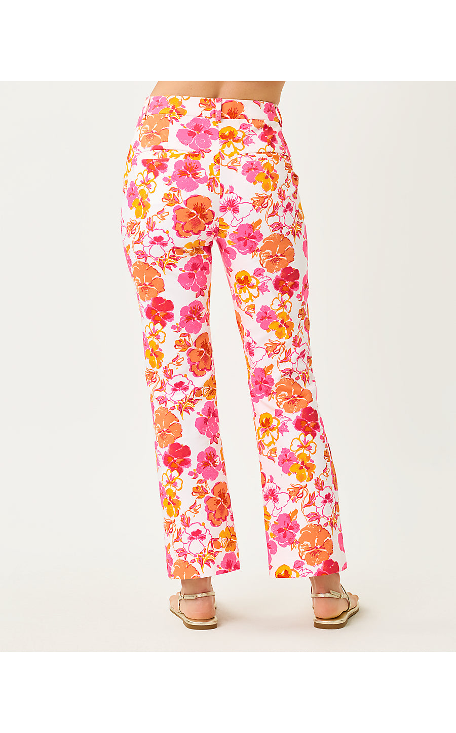 Carwyn Crop Flare Pant - Pansy Fansy