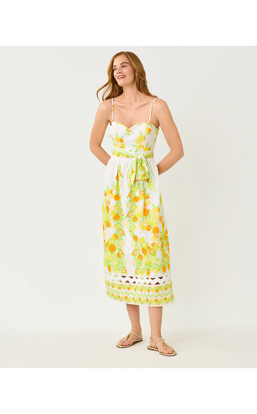 Katina Midi Dress - Zesty Engineered