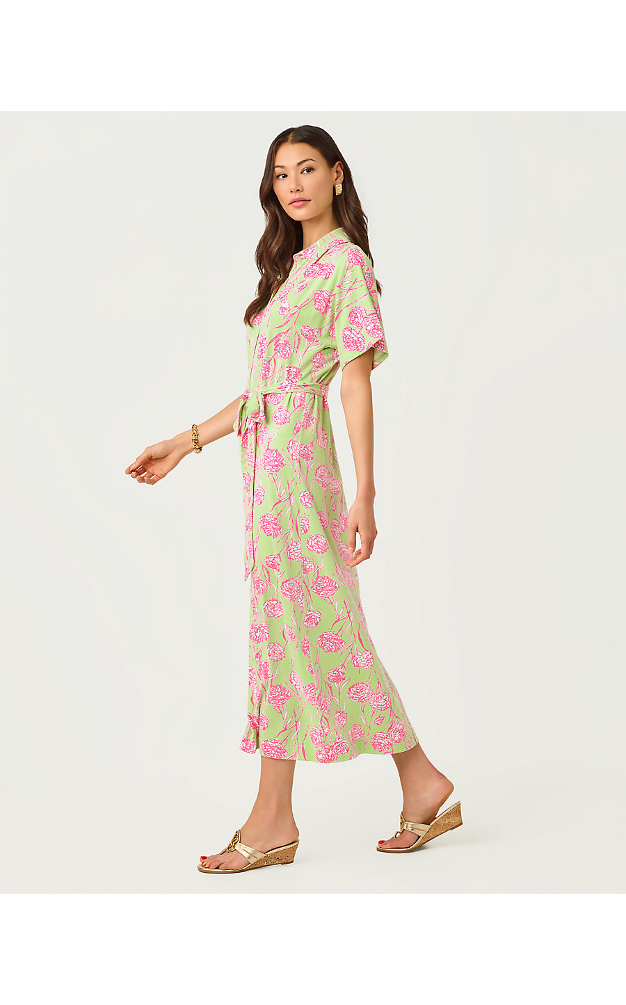 McKennon Maxi Dress - Pistachio Macaron - Alina
