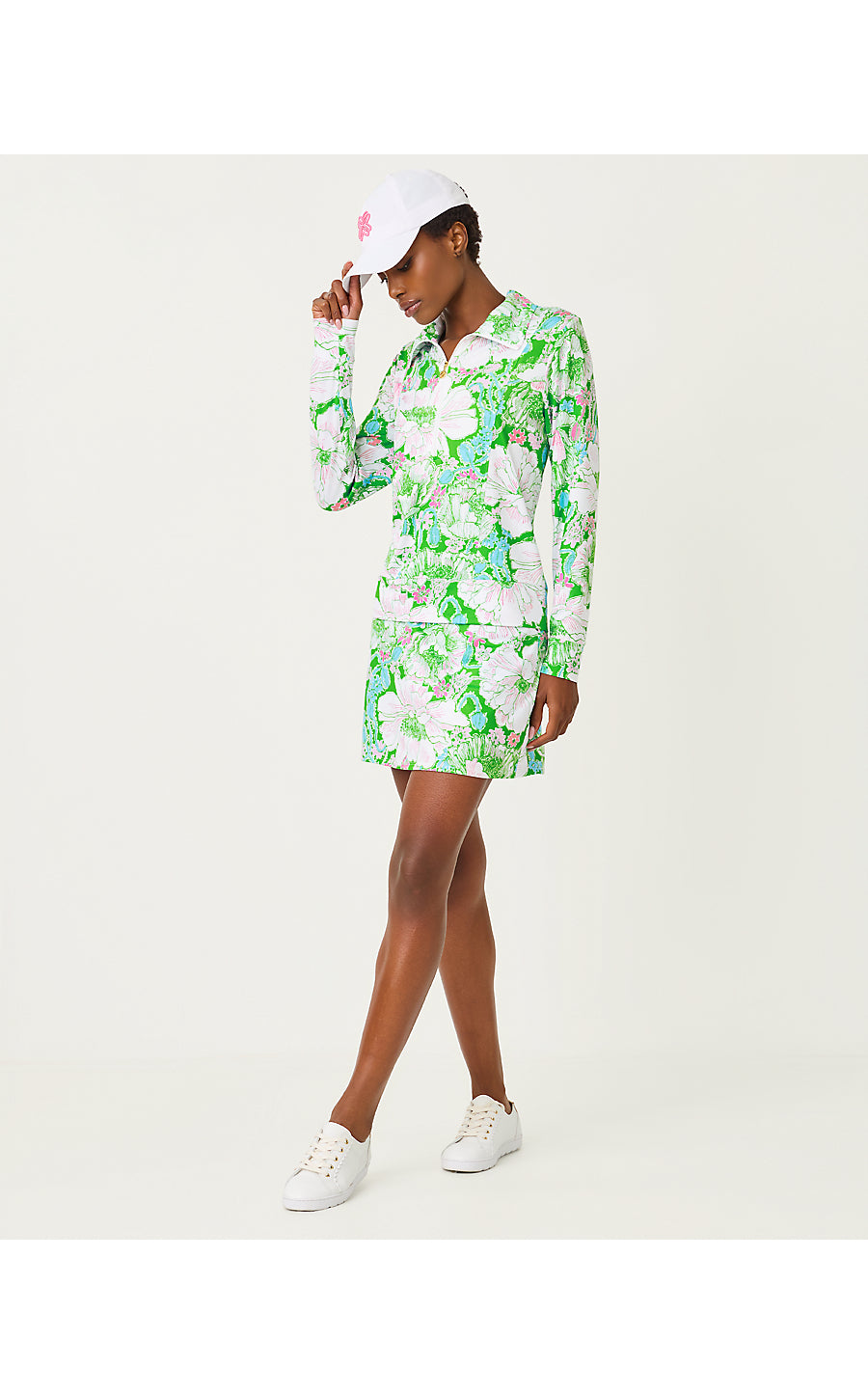 Eleni Pullover - Putting Green - Poppyland