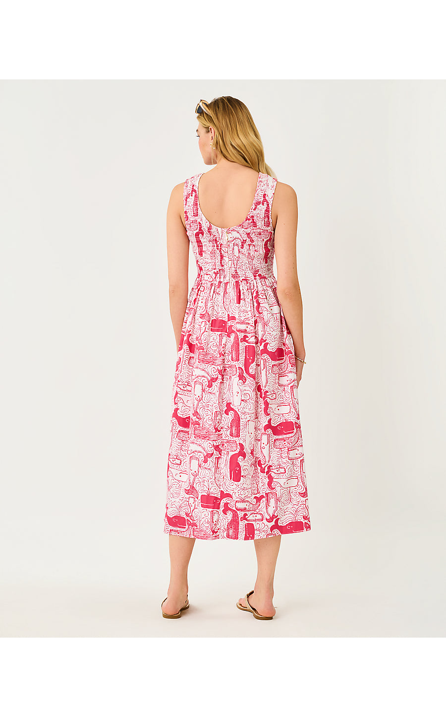 Daisey Midi Dress - Thar She Blows