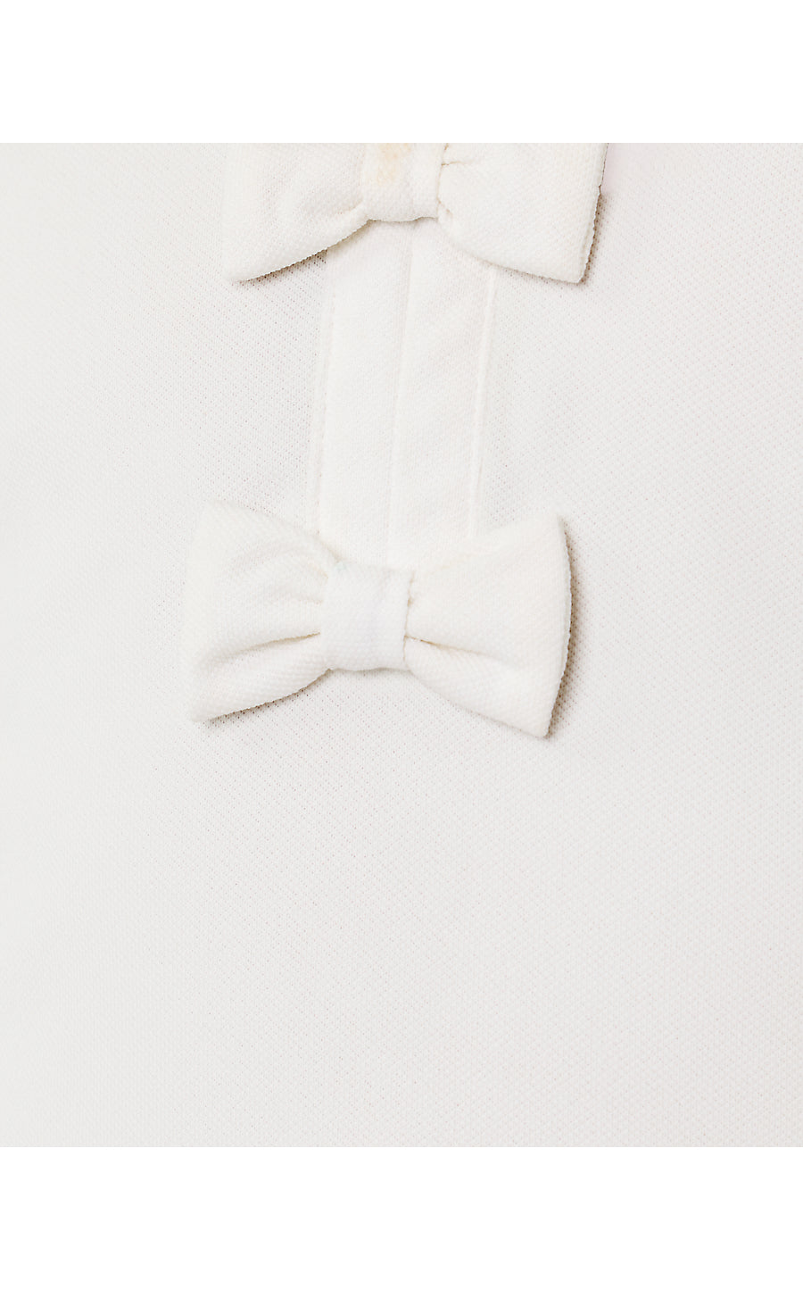 Mini Frida Polo - Resort White