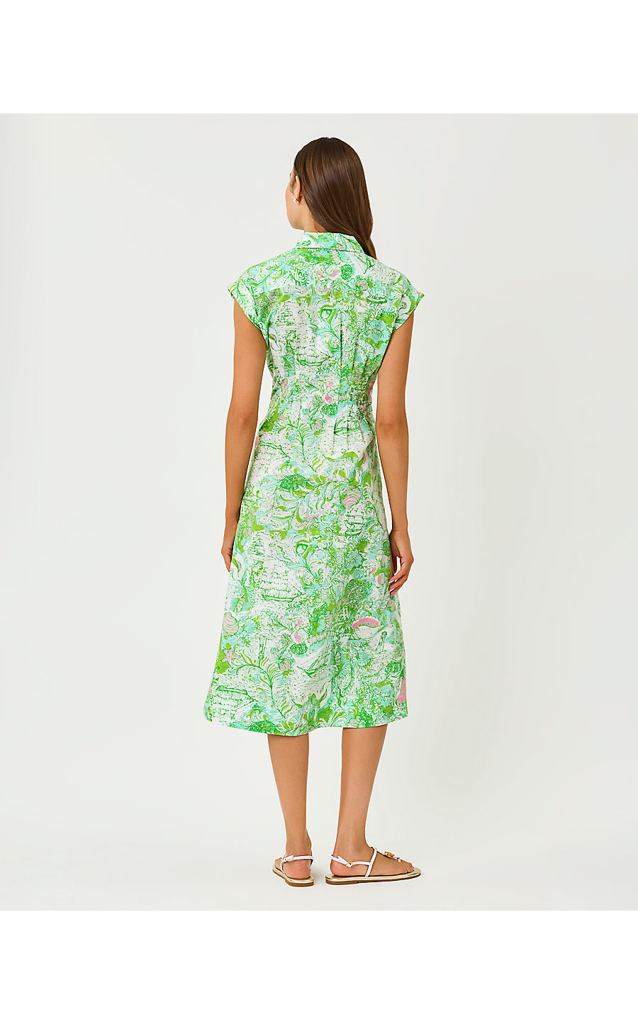 Tonya Midi Shirtdress - Ship to Shore