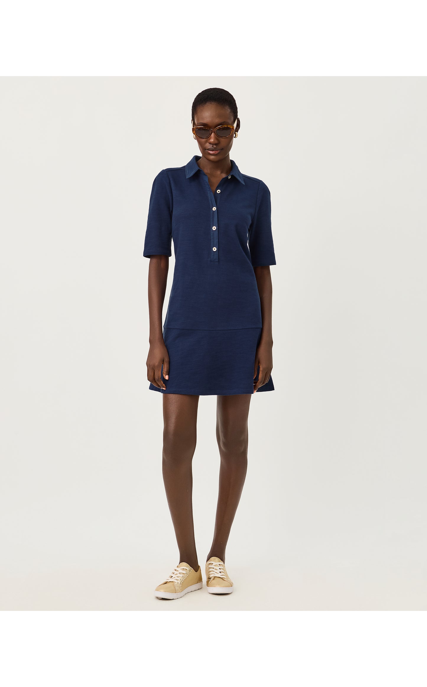 Carmelia Dress - Low Tide Navy