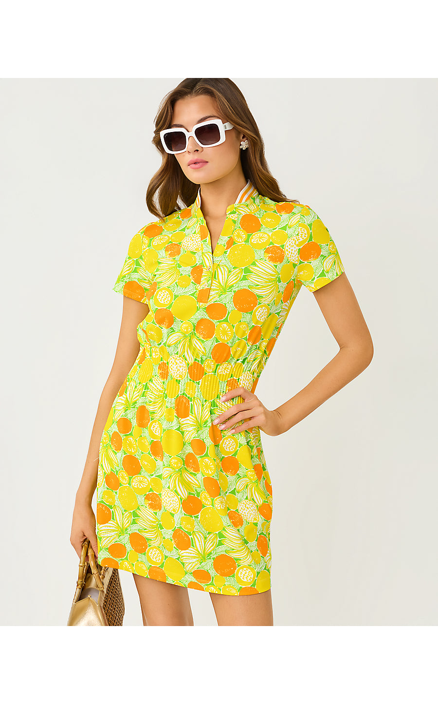 Love Active Dress - Island Palm - Zesty