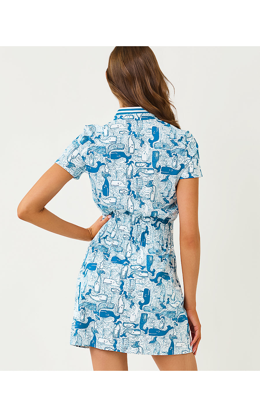 Love Active Dress - Nassau Blue - Thar She Blows