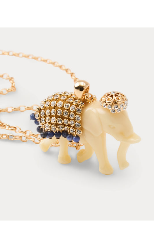 Paisley Parade Necklace - Coconut