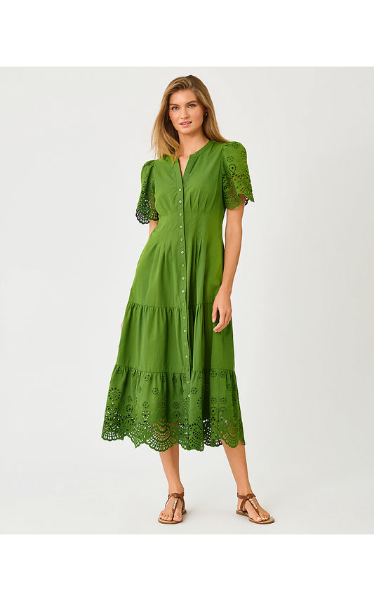 Wayland Midi Dress - Oregano